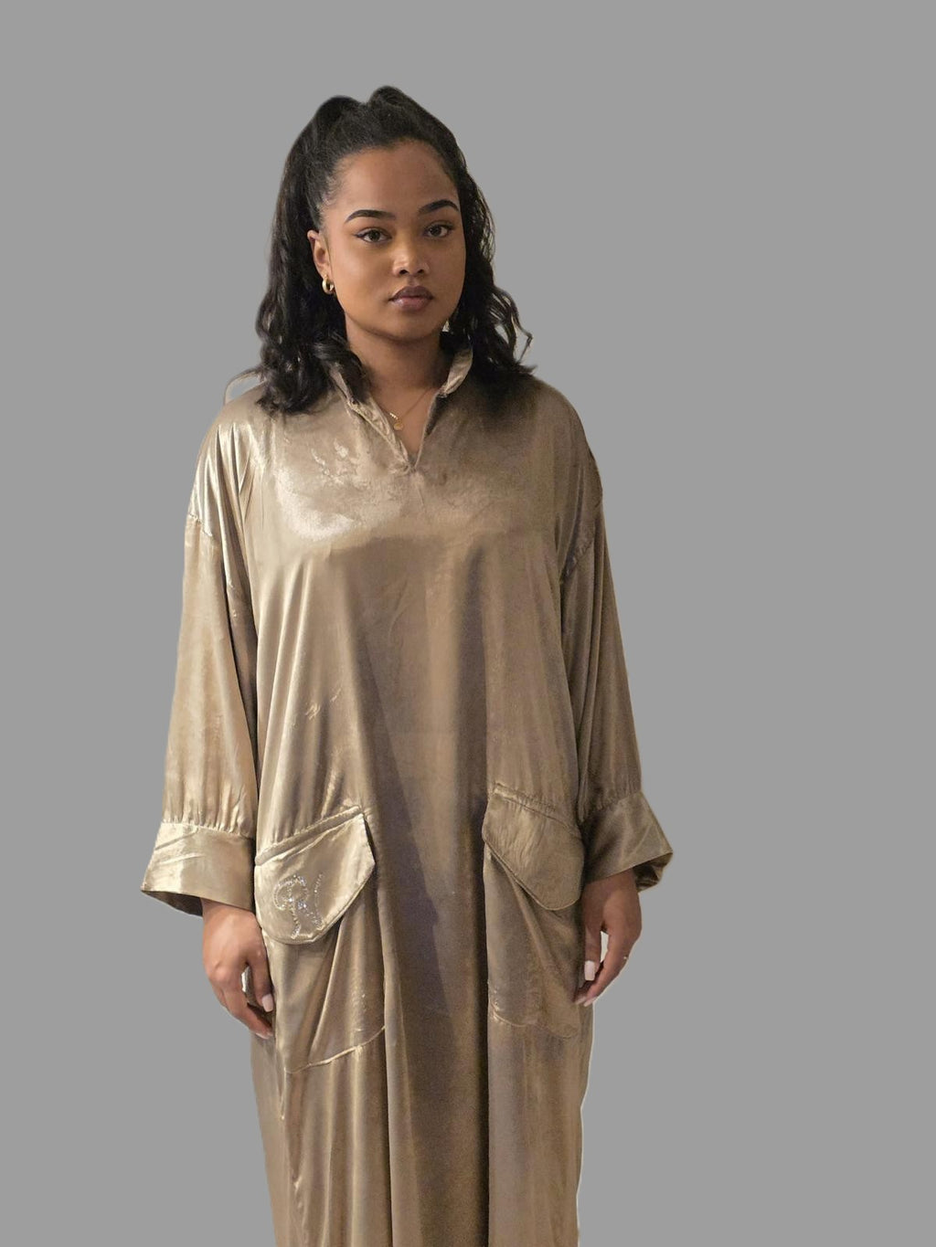 Velvet Lumière Dress