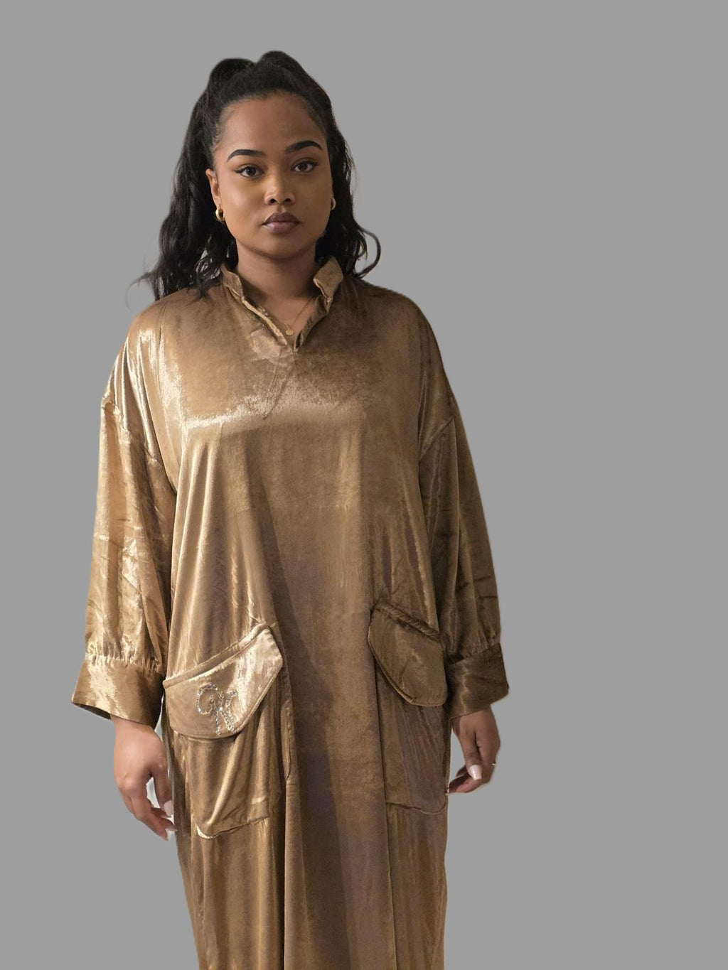 Velvet Lumière Dress