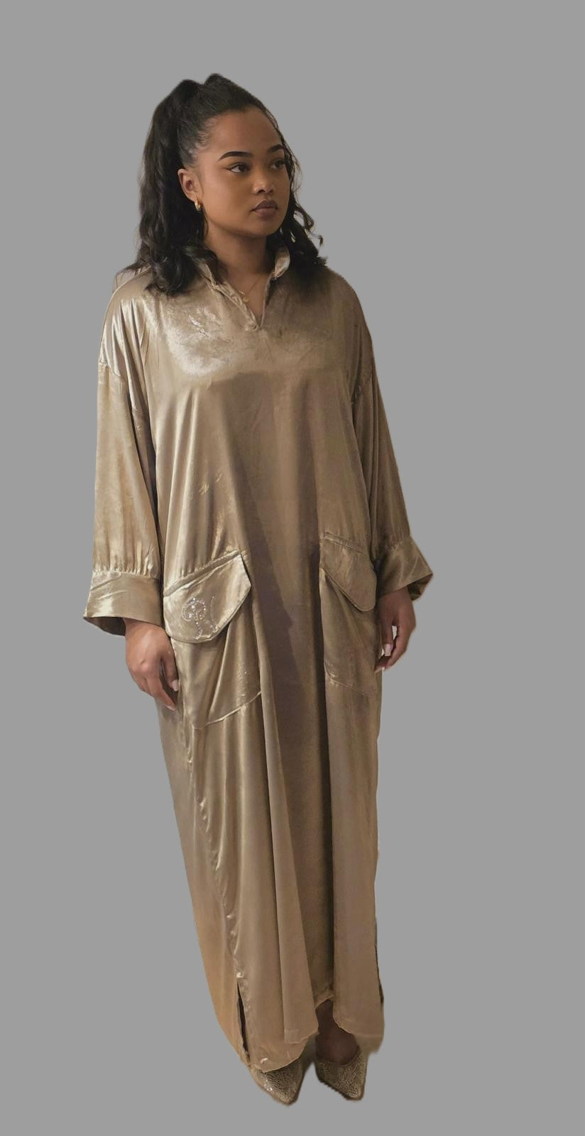 Velvet Lumière Dress