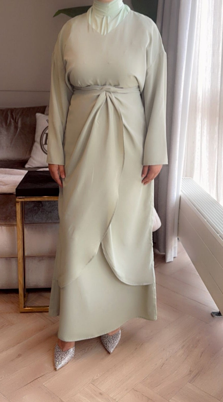 Divine Drapé  Elegante Wikkeljurk voor Dames – Stijlvolle Jurk