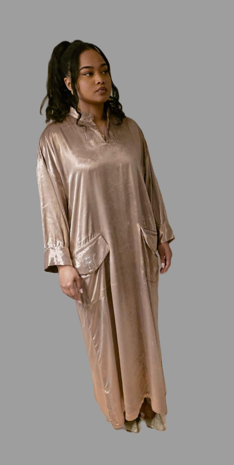 Velvet Lumière Dress