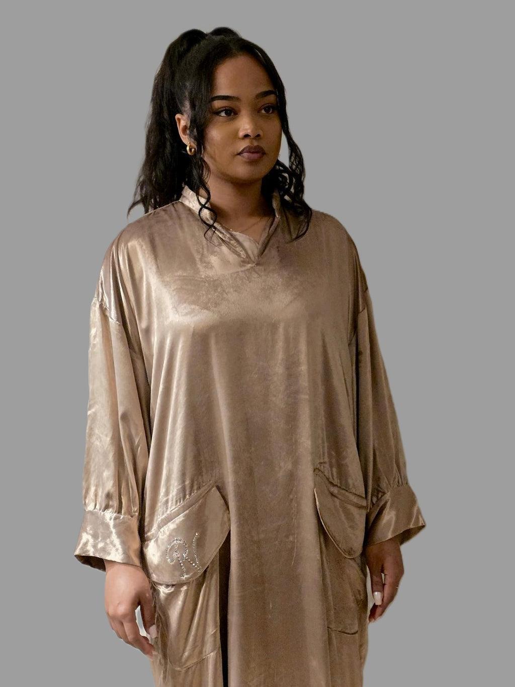 Velvet Lumière Dress